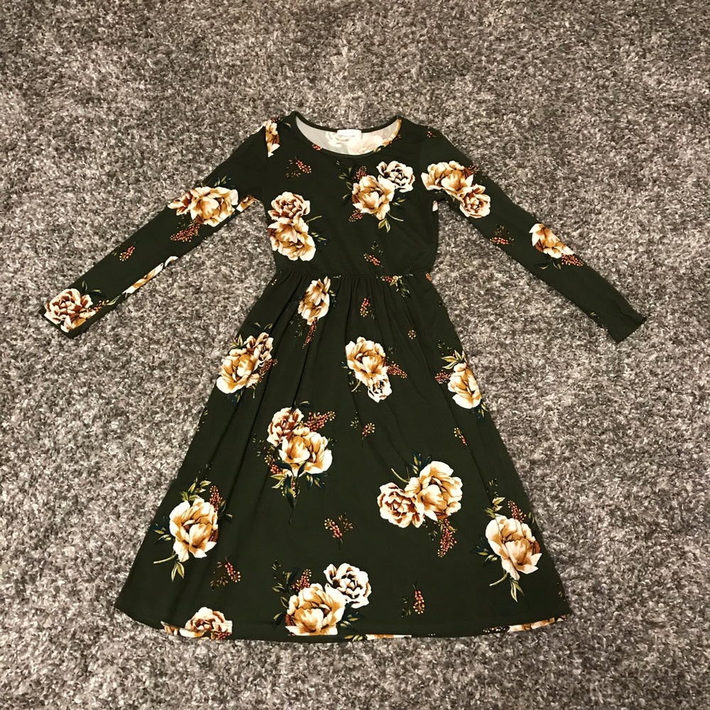 Reborn J Midi Floral Dress size S